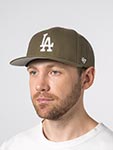 Бейсболка 47 BRAND арт. B-NSHOT12WBP-SWA Los Angeles Dodgers MLB (оливковый)